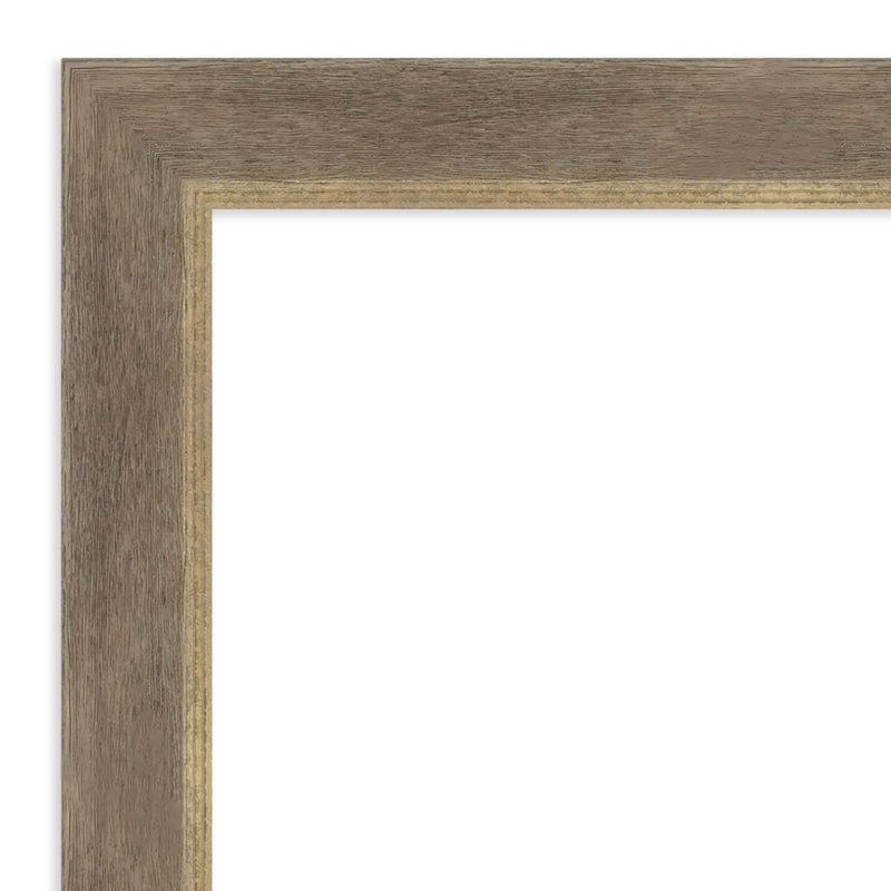 Miroir de salle de bain mural Driftwood, 28,75 po x 22,75 po