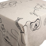 Line Drawing Handmade Tablecloth