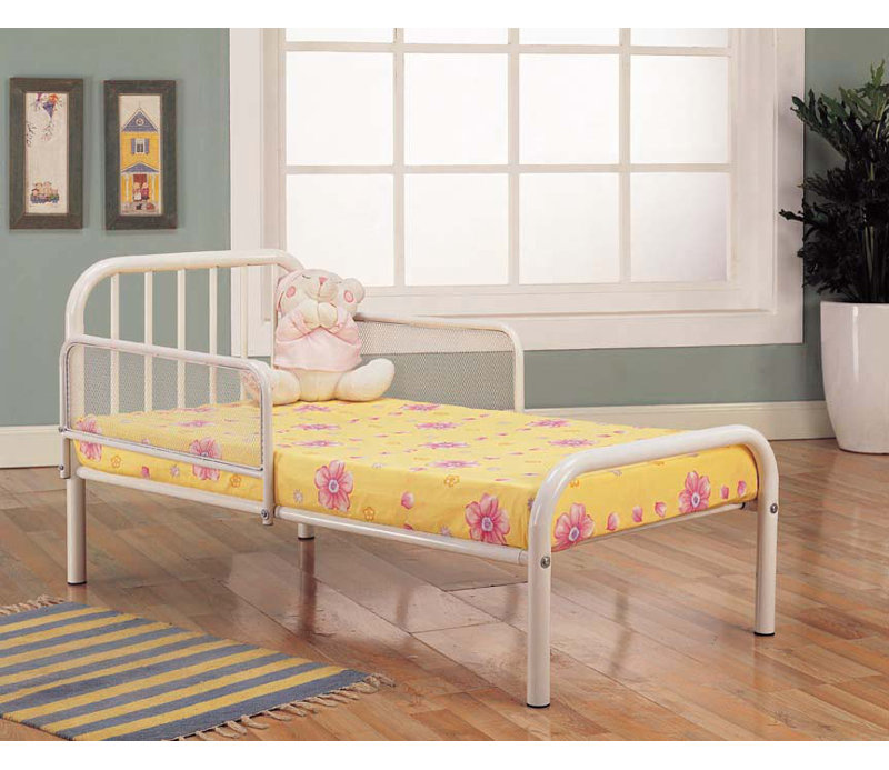 Kids Toddler Bed, White