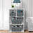 Wire Basket with Removable Fabric Liner 2 Pack