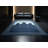 Soft Plush Beecher Angkor Wat Cambodia Global Inspired Block Print Area Rug in Gray – Navy Binding-1667676695