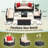 8-Persons Rattan Patio Furniture Conversation Set Outdoor Sectional Sofa for Backyard-1022562437