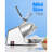 Ice Crusher Machine, 143lbs Per Hour Electric 2 Blades Snow Cone Maker, 300W 2000RPM Ice-Shaver for Home and Commercial Use, Stainless Steel Shaved Ice Machine with Bowl and Cover, Silver-136168471