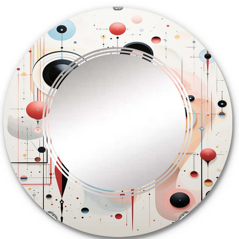Miroir mural Zlata, 24 po x 24 po