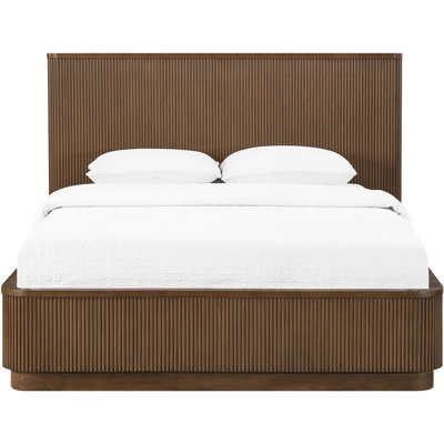 Astrid Solid Wood And Oak Veneer Bed