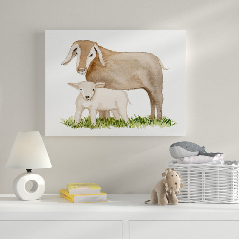 « life on the farm animal element ii », art sur toile, H 24 po x l 32 po x P 2 po