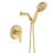 Volume Control Complete Shower System with Rough in-Valve-98364522