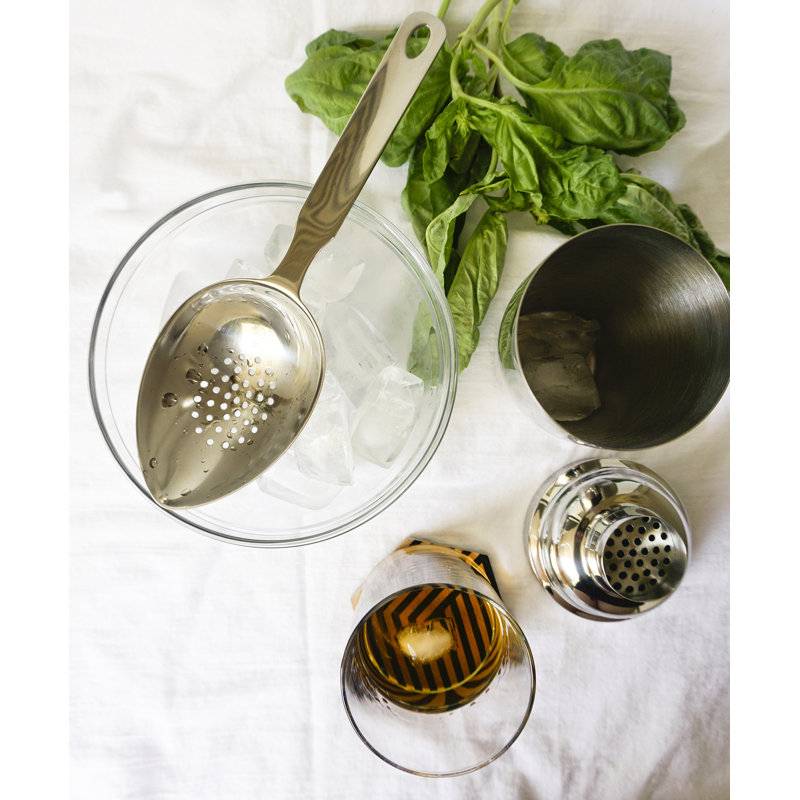 10.25" Stainless Steel Ice Scoop with Drain Holes