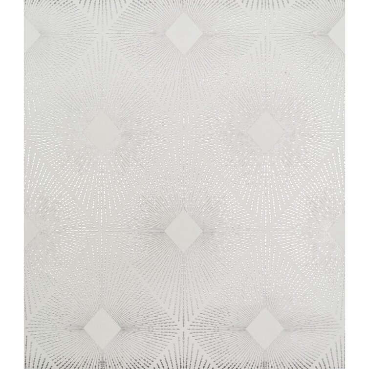 Antonina Vella Modern Metals Modern Geometric Wallpaper