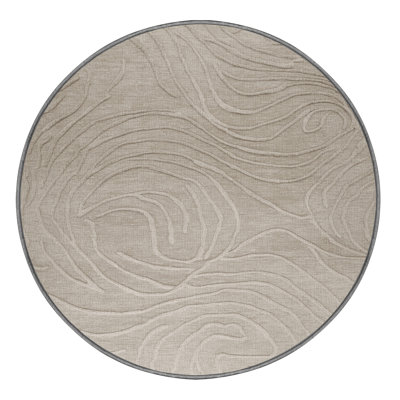 Machine Washable Abstract Grey Area Rug