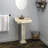 Barclay Stanford 17.125'' White Vitreous China U-Shaped Bathroom Sink with Overflow