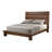 Sergei Dark Brown Platform Bed-83644376