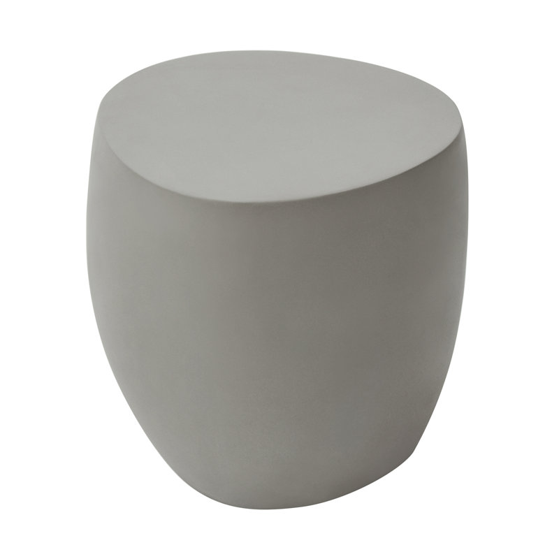 Light Table,Night Stand,GRC Table Concrete Side Table, Grey