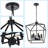 Hirra 6 - Light Dimmable Lantern Geometric Chandelier-111956240