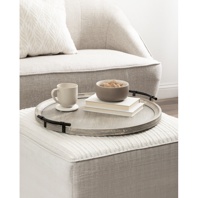 Large Round Ottoman Tray