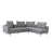 Gray Polyester Blend selected