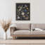 Cadre flottant gothique avec herbes botaniques, design par Julia Purinton-1598785460-1598785461