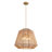4 - Light Lantern Rope Geometric Chandeliers