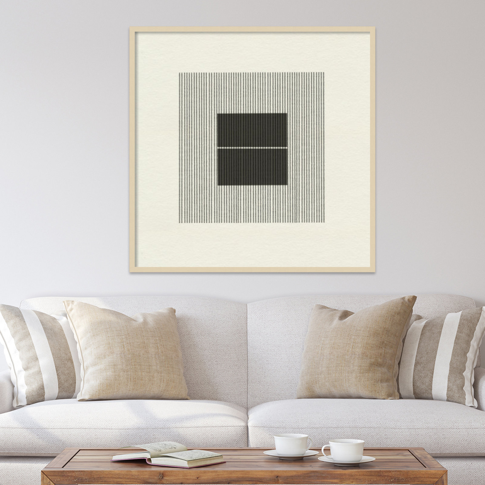 Honoring Matisse Warm by The MIUUS STUDIO, 41" H x 41" W x 1" D, Brown