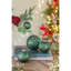 D3,9 po, boules de Noël décoratives, boules de Noël suspendues en verre pour décorations de fêtes, lot de 6