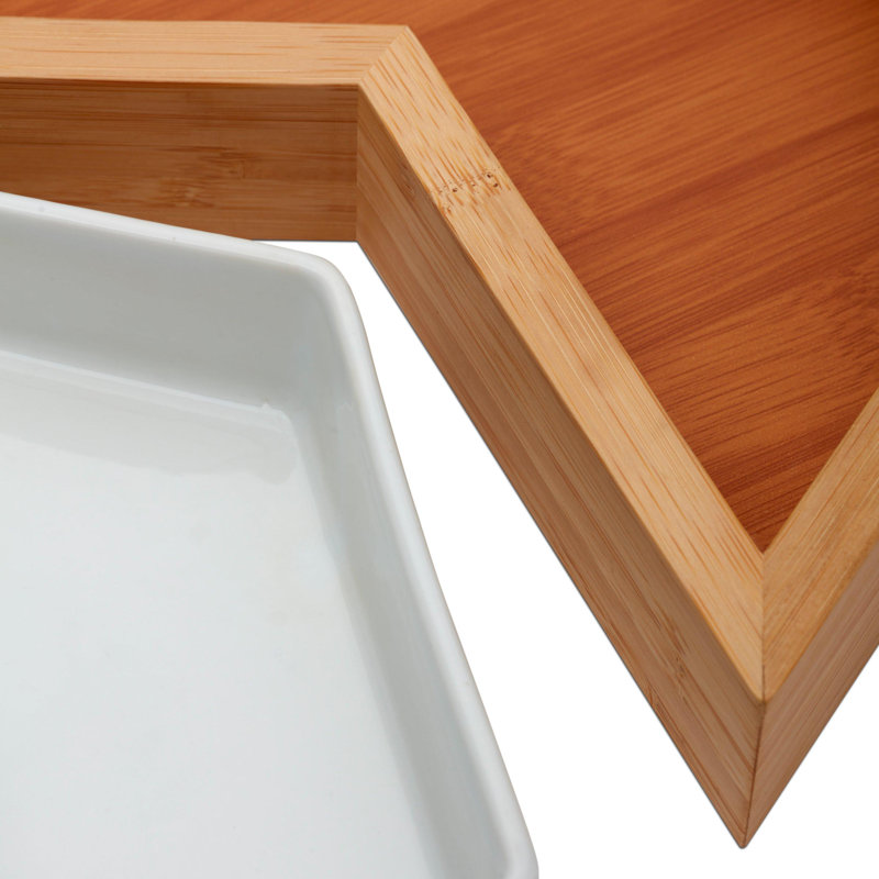 Wine Enthusiast Divided Serving Dish