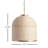Keya 1 - Light Brass Dome Pendant