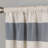Beitnes Polyester / Linen Room Light-Filtering Horizontal Stripped Curtain Panel with Rod Pocket Top-1801238999-1801238996