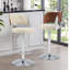 Swivel Bar Stools Seat Adjustable H 62-84cm Barstools with Upholstered Back(set of 2/4)-2059650894-2059650895