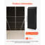 Dalles de plafond en PVC 24 x 48 po (paquet de 12), panneaux linéaires noirs 3D à lattes, feuille de PVC lisse pour ossature apparente, résistante aux chocs, surface peignable, facile à découper, style décoratif moderne pour la maison et le bureau.