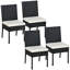 Chaise d'appoint de patio avec coussin Cambryn-789545024