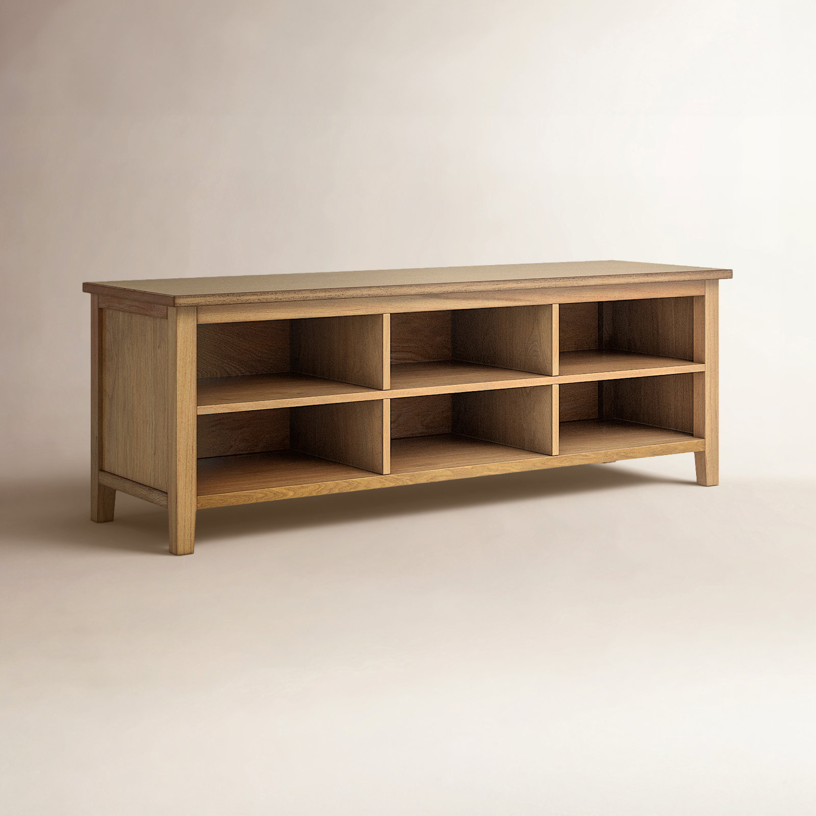 Arrisson Wide Bookcase, Oak