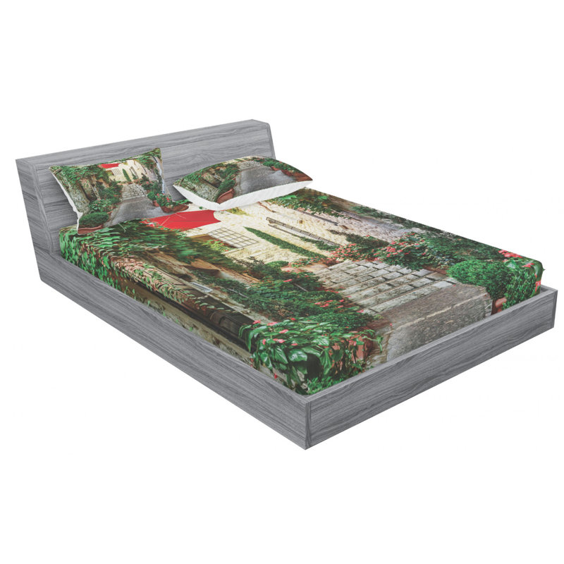 Microfiber Sheet Set, Full Sheet Set with Fitted Sheet