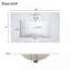 Meuble-lavabo 30 po avec lavabo en céramique-335053577