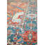 Tapis rectangulaire unique 9 pi x 11 pi 8 po New Turkmen