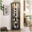 Vitrine de coin moderne pour le salon-1913834211