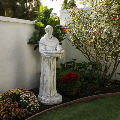 Gianluca Weather Resistant Rust Resistant Fiberstone Garden Statue