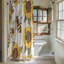 Rideau de douche Sunflower Hive - Premium-1998347077