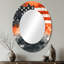 American Flag Patriot Memories I - Miroir mural rouge traditionnel-486585349