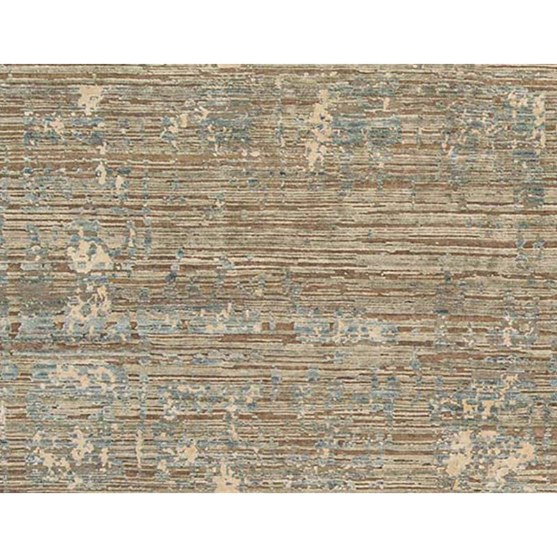 Handmade Silk and Wool Area Rug, Rectangle 8' x 10'