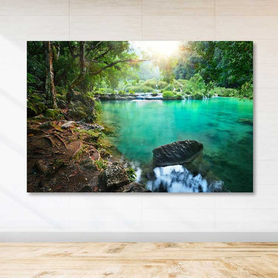 Peinture décorative sur toile