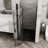 Black Shower Door - 1/4" Tempered Glass 34"X 72" Foldable 180 Pivot System Hardware 34" Wide Tall Swing Corrosion Water Leakage Avoidance-121166482