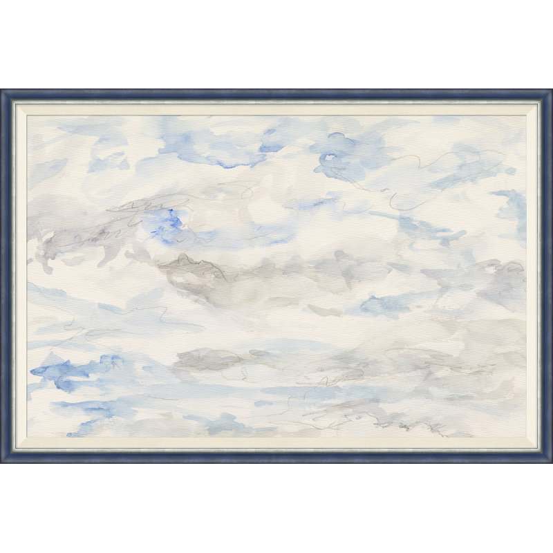 Cloud brise - peinture à cadre unique