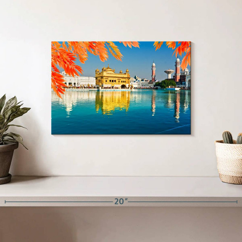 Nicci Scenic Harmandir SAHIB, H 8 po x l 12 po