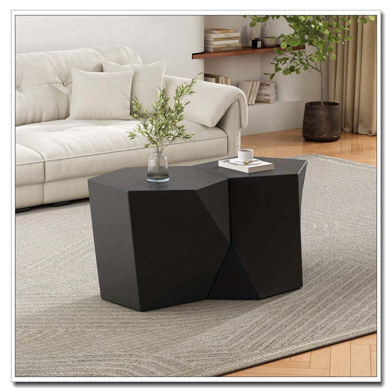 Ensemble de table basse, Noir