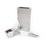 Aspasia  Belfry Heating 45cm W Silver Fireplace
