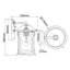Hollydale White Outdoor Wall Lantern-1232408299