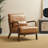 Jabarius Faux Leather Armchair-224800018