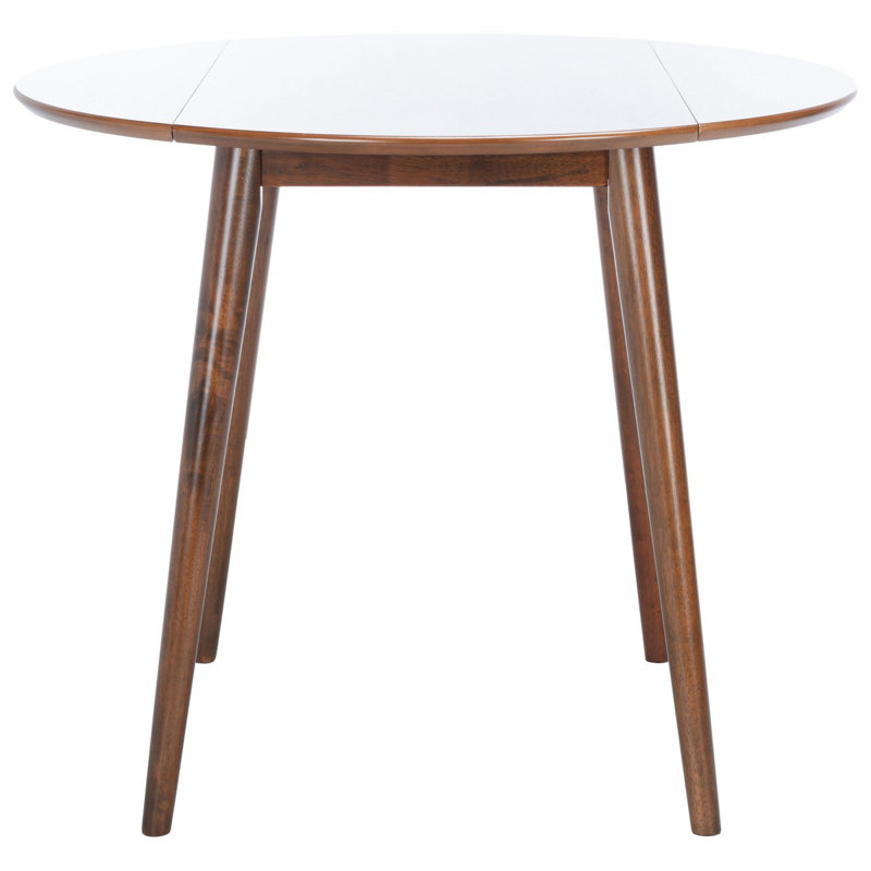 Mishka Round Dining Table, Walnut