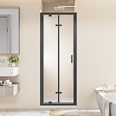 Porte de douche pliante