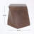 Outdoor square shape Concrete Side Table